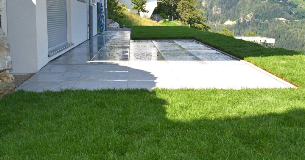 Aménagement extérieur à Ayent