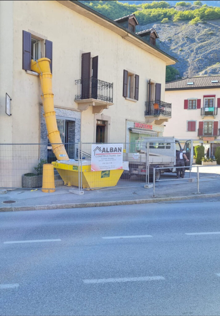 Démolition et réfection d’un galandage à Ardon