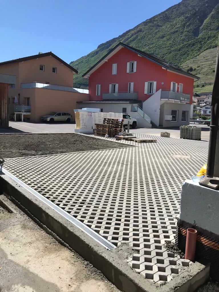 Aménagement extérieur à Fully