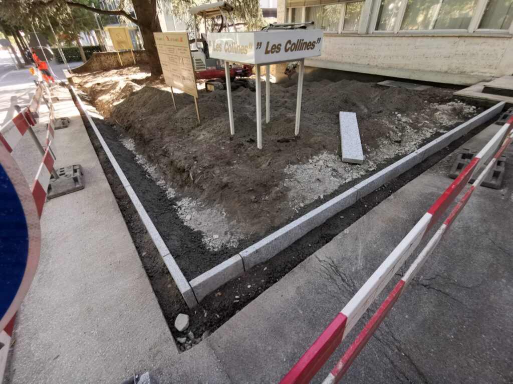 Aménagement extérieur à Sion