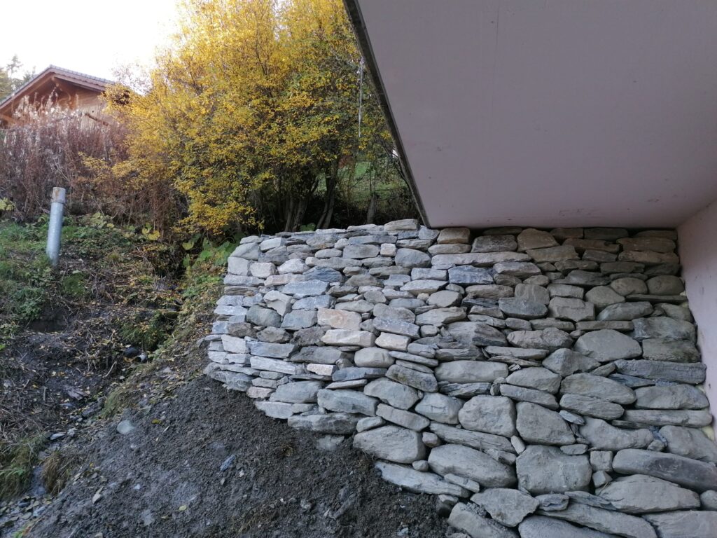 Aménagement extérieur à La Tzoumaz