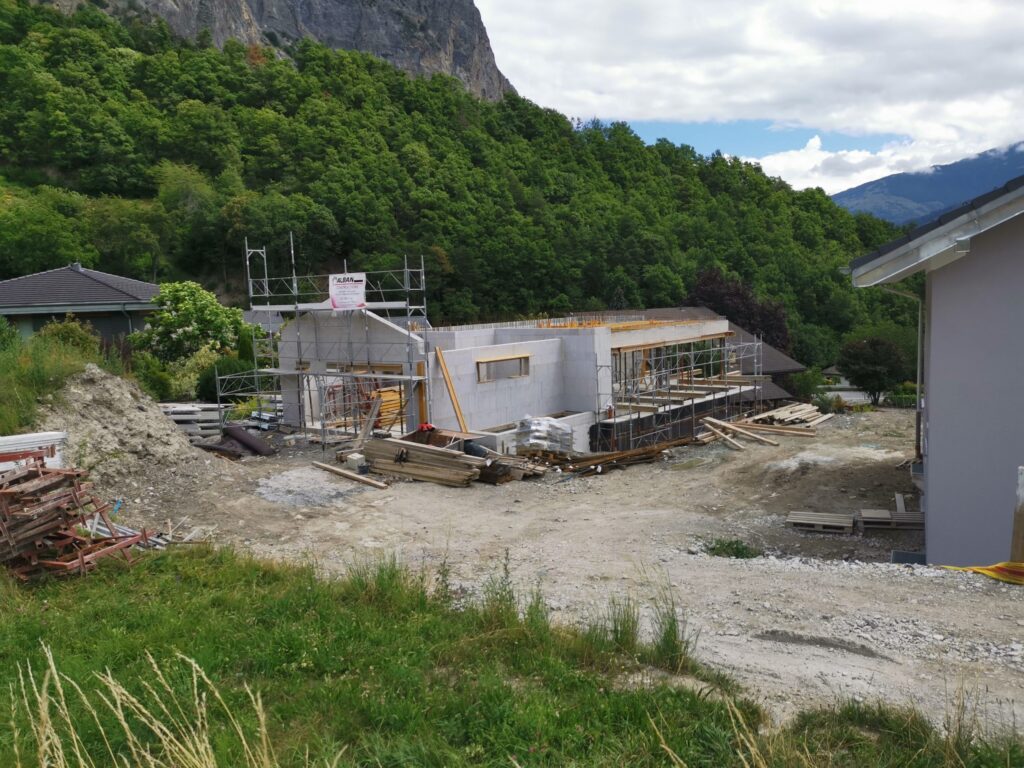 Construction d&rsquo;une Villa à Chamoson