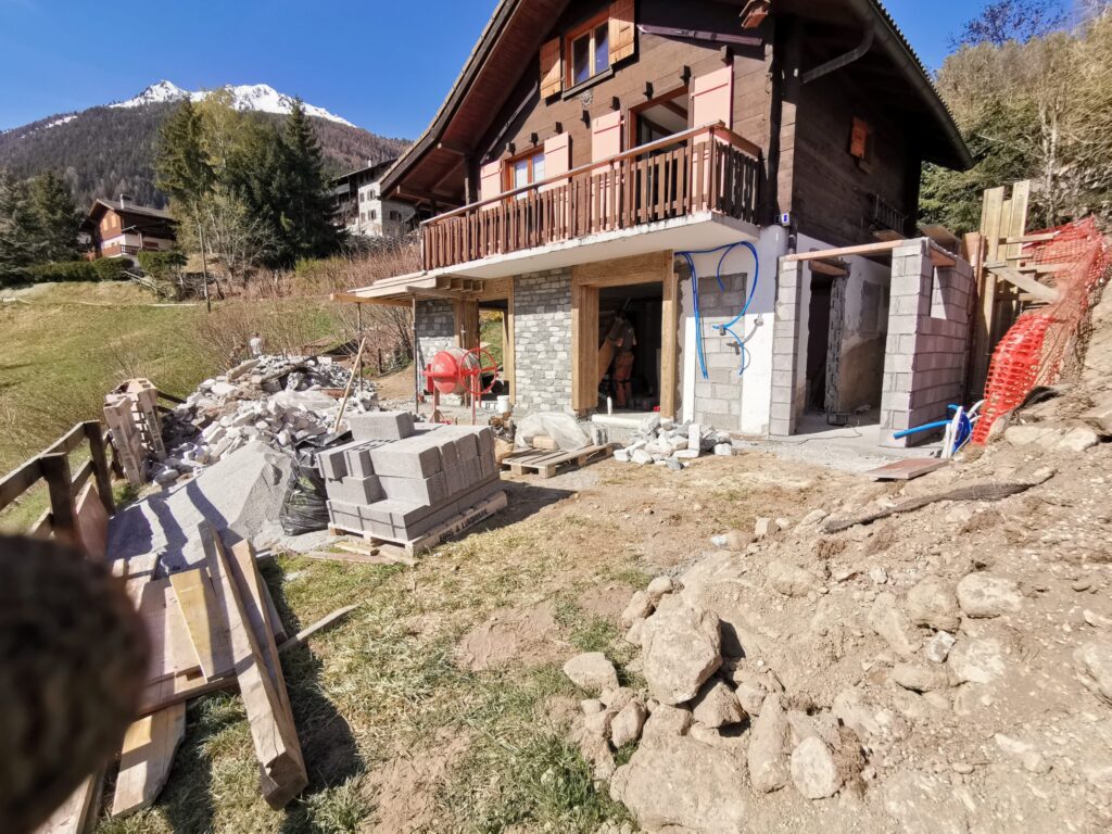 Rénovation et agrandissement d’un Chalet Nendaz